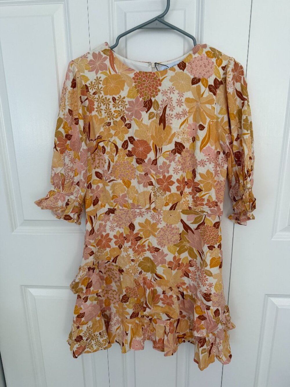 LOST + WANDER Sorrento Mini Dress / Floral Print / Medium NWT